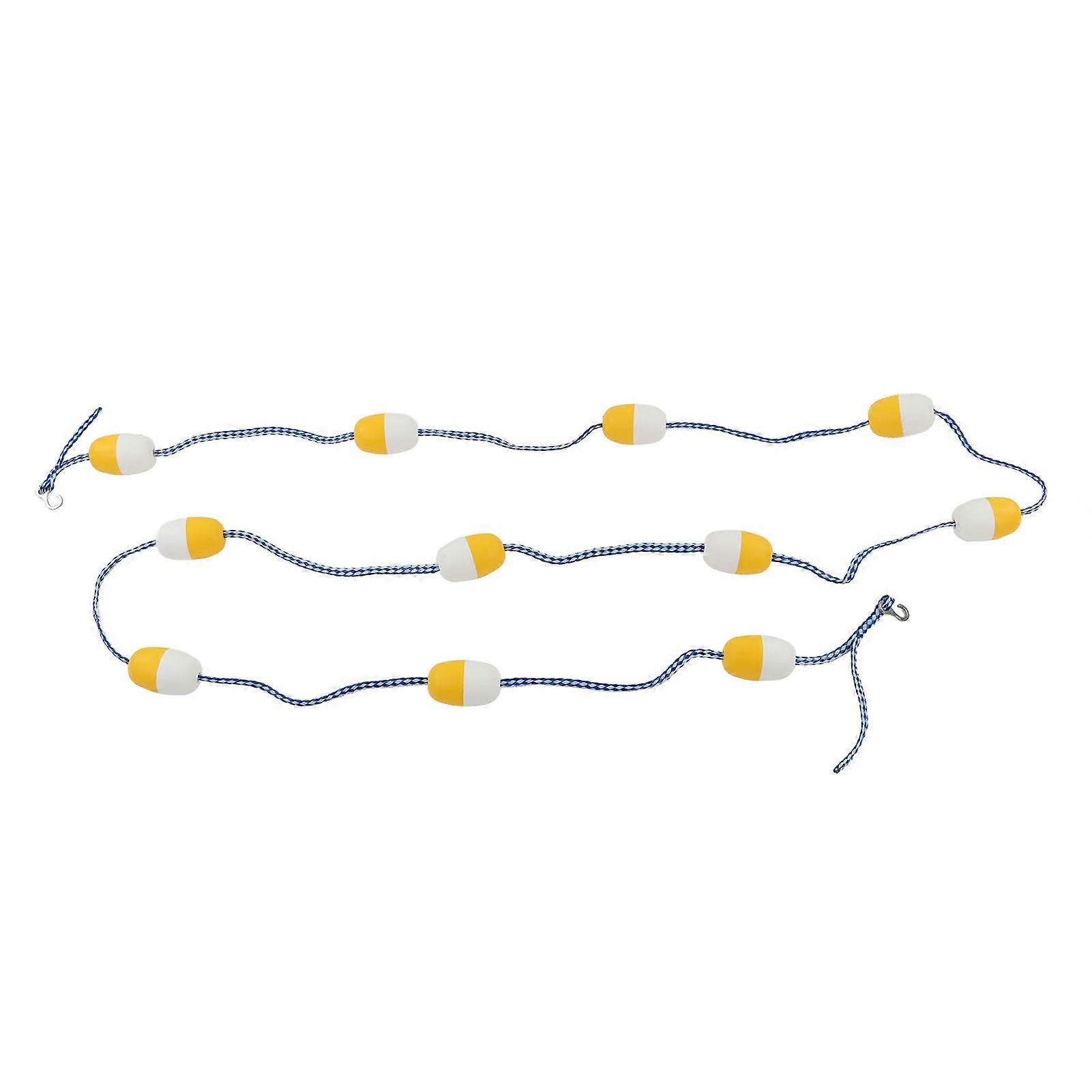 Float Lane Line 5M 7CM PVC Reuse Swimming Pool Safety Divider Rope for Indoor Swimming Pool NO.8204