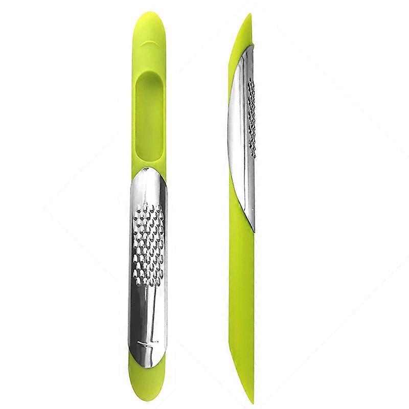 "Effortless Zesting" Mini Garlic Grater & Ginger Shredder - Stainless Steel, Easy Clean, Perfect For Lemon Zest, Chocolate & Spices - Essential Kitche
