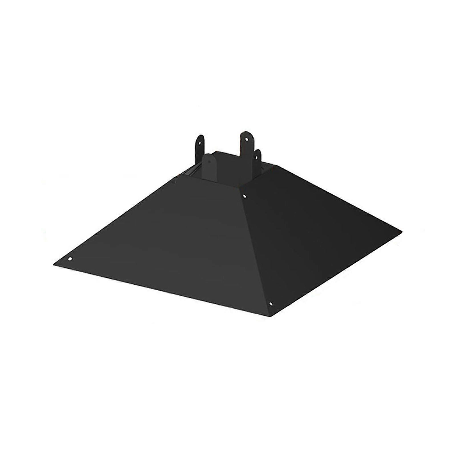 17 Inch Large Squirrel Baffle for Bird Feeder Pole Outside Pole Mount Bird House Square Guard Metal Squirrel Proof Baffle