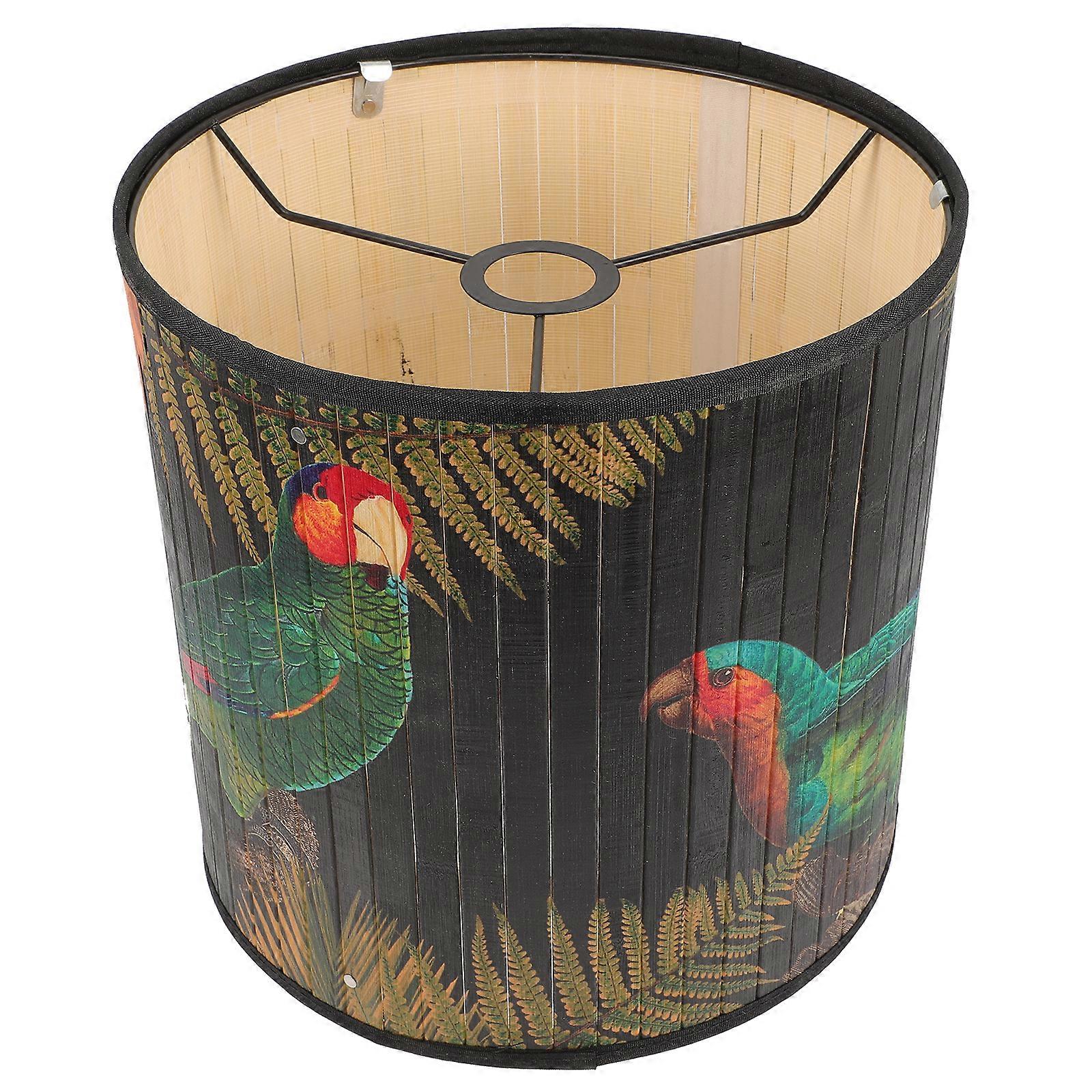 Decorative Ceiling Lamp Shade Folding Lampshade Delicate Pattern Restaurant Bar Lampshade