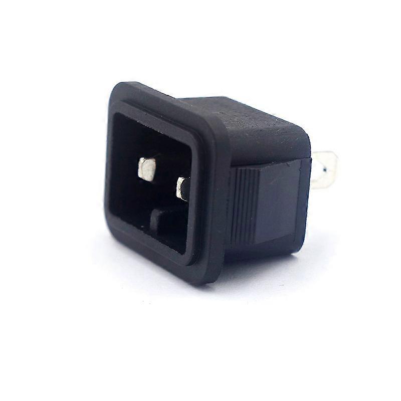 1pcs C10 Male Power Socket 2 Power Socket Embedded Electrical Connector for PDU UPS with Top Quality Certificate