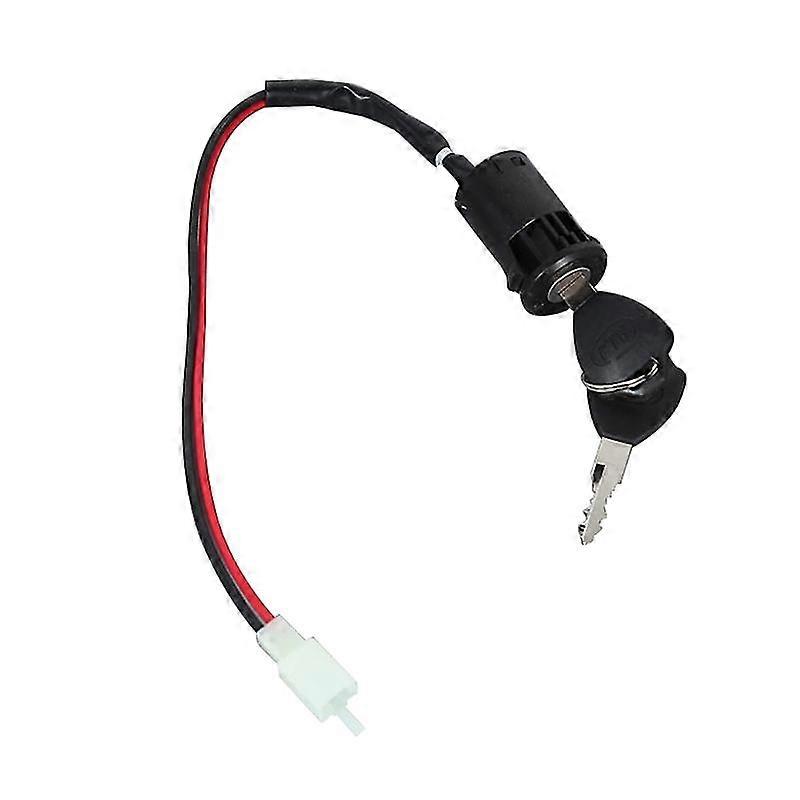 Universal 2 Wire On-Off Switch Starter w/2 Keys Switch Scooter Motorcycle Key