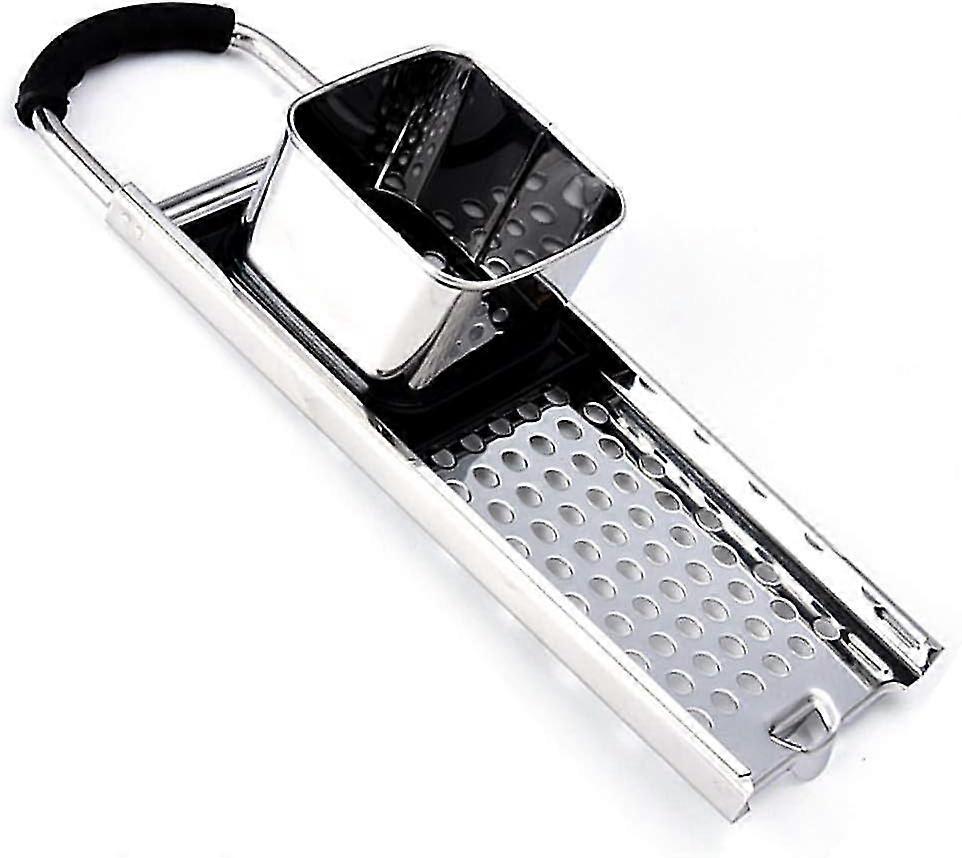 Stainless Steel Spaetzle Planer, Grater Mesh Strainer 32.5 x 11 x 6.5 cm for Spaetzle, Stainless Steel Kitchen Spaetzle Maker Noodle Maker Pasta Mold