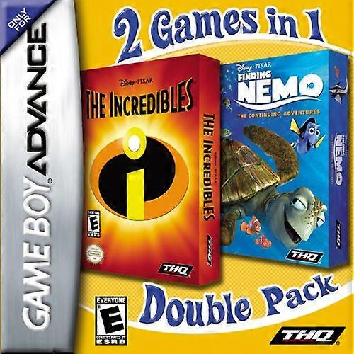 Finding Nemo  Incredibles Dual Pack  Game -  - PAL - New & Sealed