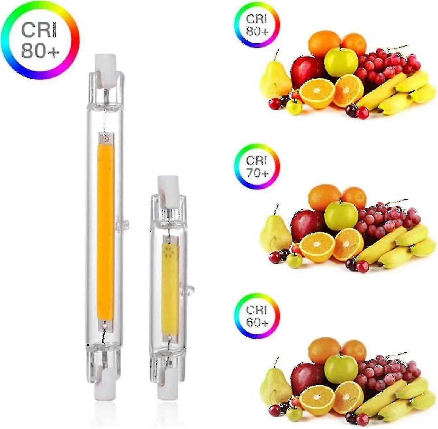 R7s Λάμπα Led 118mm 30w Dimmable, Θερμό Λευκό 3000k 3000lm, Γραμμική Αντικατάσταση J118 300w Αλογόνου Lamp_i