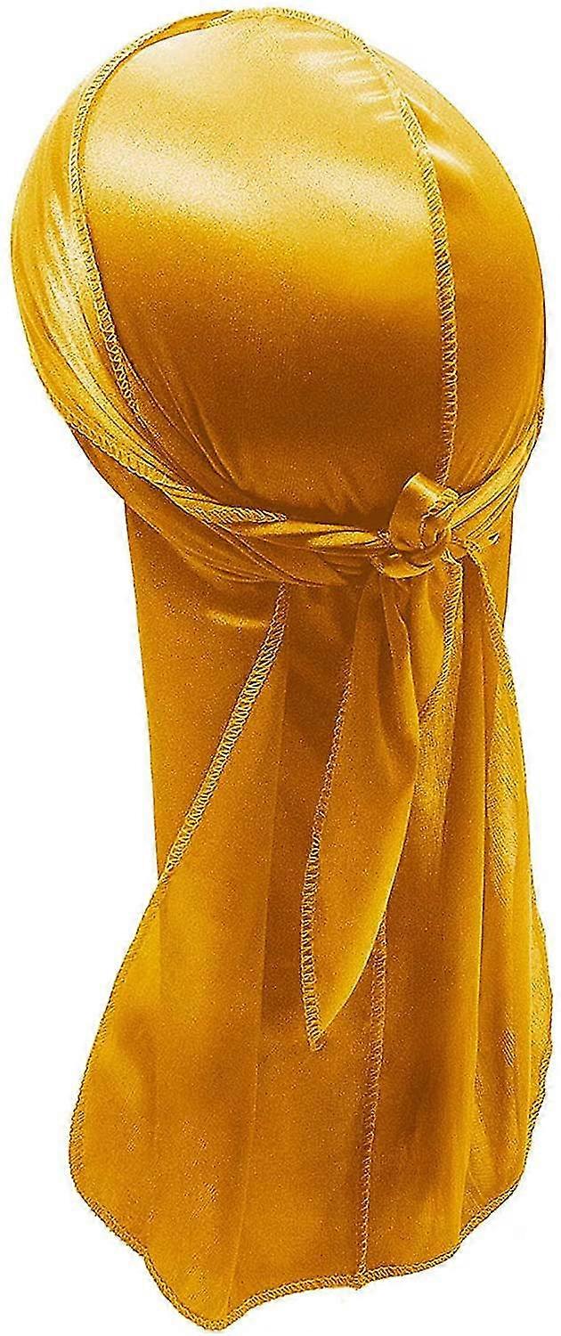 Long Tail Braid Pirate Hat (golden)