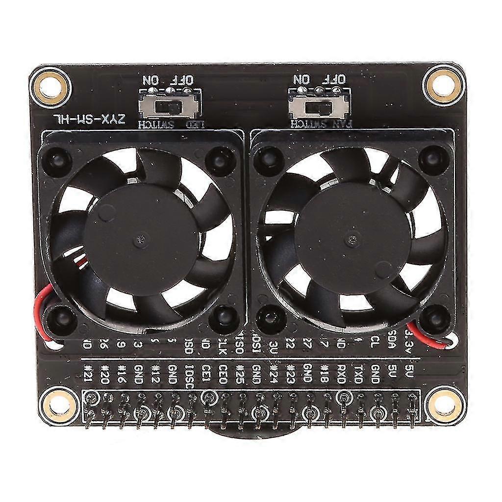 Raspberry Pi 4b Dual Fan Raspberry Pi 4b Heatsink Kit Raspberry Pi 4b Gpio