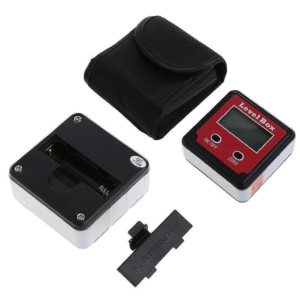 Durable Digital Inclinometer Spirit Level Protractor Angle Gauge Meter Bevel