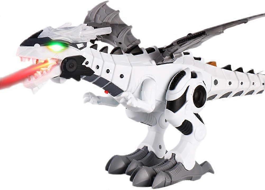 Mist Robot Spuiten Draak Speelgoed Kinderen Lopen Vuur Spuwen Dinosaurus met Water Spray Geluiden en Lichten