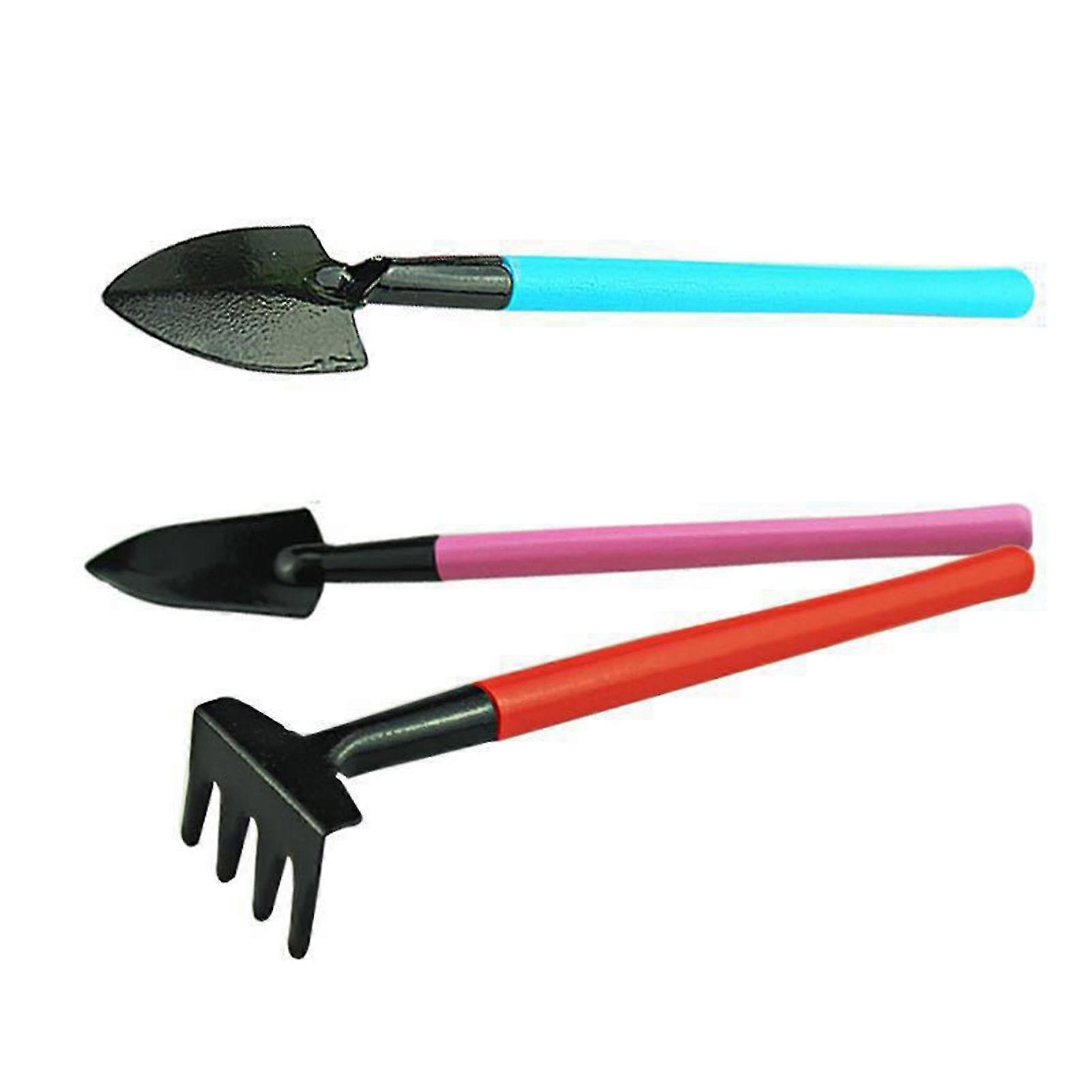 Garden Mini Trowel Rake Set Ergonomic Handle Effective Digging Tool For Garden Enthusiasts Gifts