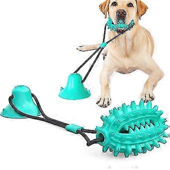 Dog Leash Ball With Suction Cup, Dog Chew Toy For Aggressive Chewers, Bite Resistant Dog Molars