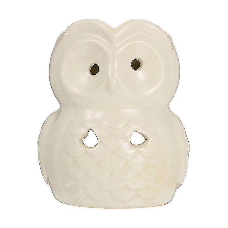 1pc decorative aroma diffuser ceramic incense burner owl shaped diffuser decor