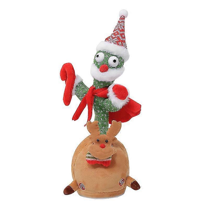 クリスマスダンスサボテン歌うトーキングダンスクリスマスサボテン電気ぬいぐるみ
