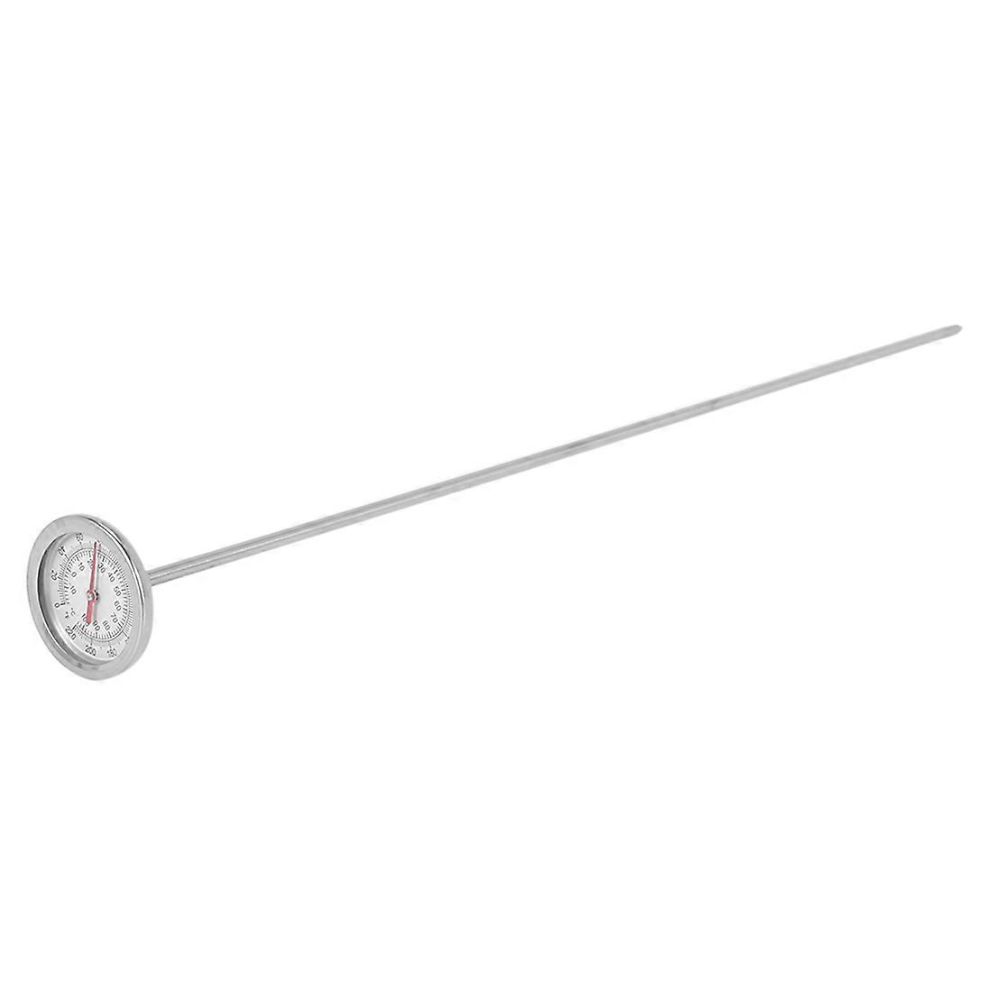 Kompost-Bodenthermometer mit langem Stiel – schnell reagierender Edelstahl 20 Zoll – Messsonde – Fahr