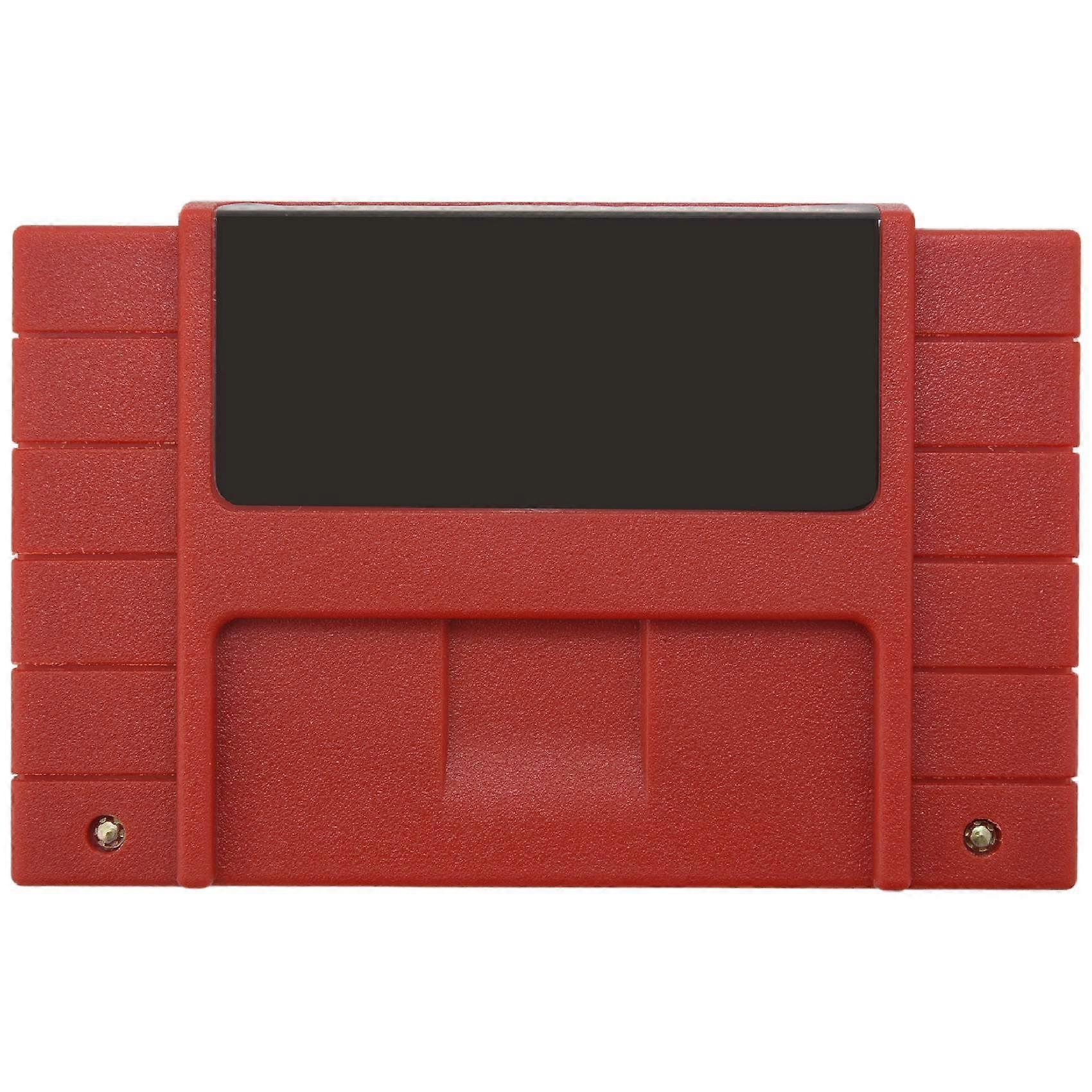 for SFC/SNES Super Game Card Snes Game Card 100 in One Red Shell Snes Cartridge