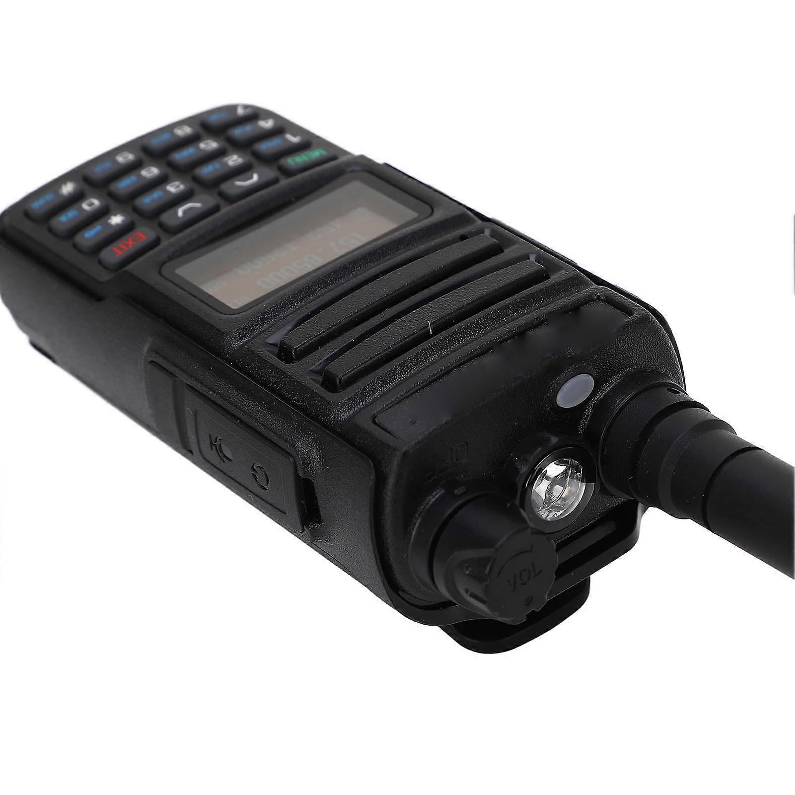 2 Way Radio VHF136174MHz UFH400520MHz Backlit Display Portable Mini Handheld Wireless Walkie Talkie
