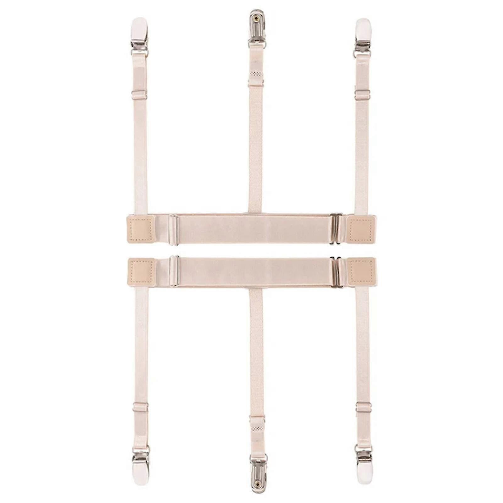Camisa do cinto do suporte da camisa permanece cinto com grampos de bloqueio antiderrapantes A camisa ajustável fica impedindo