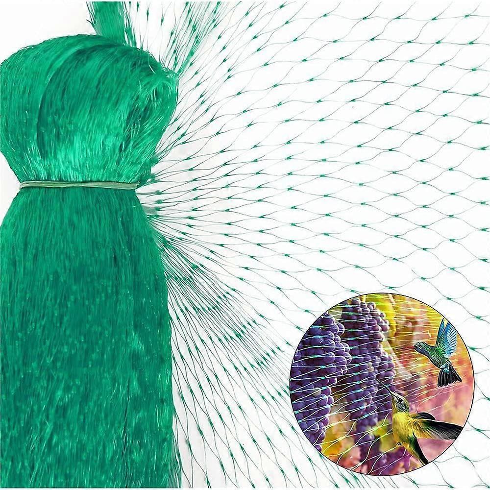 Green Garden Netting, Bird Netting Pond Plant Netting for Protecting Fruit Tree Vegetable Patch Flowers Crops