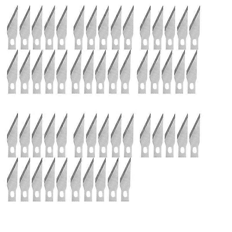 50 pcs Replacement Scalpel Blade, Anti-Rust Blade, for Precision Cutter, Surgical Scalpel, Modeling Scalpel, 11