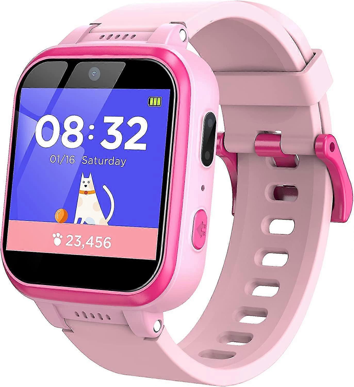 Smart Watch For Kids With Camera, Music Player, Games, Alarm Clock, Pedometer Watch With Activity Tr
