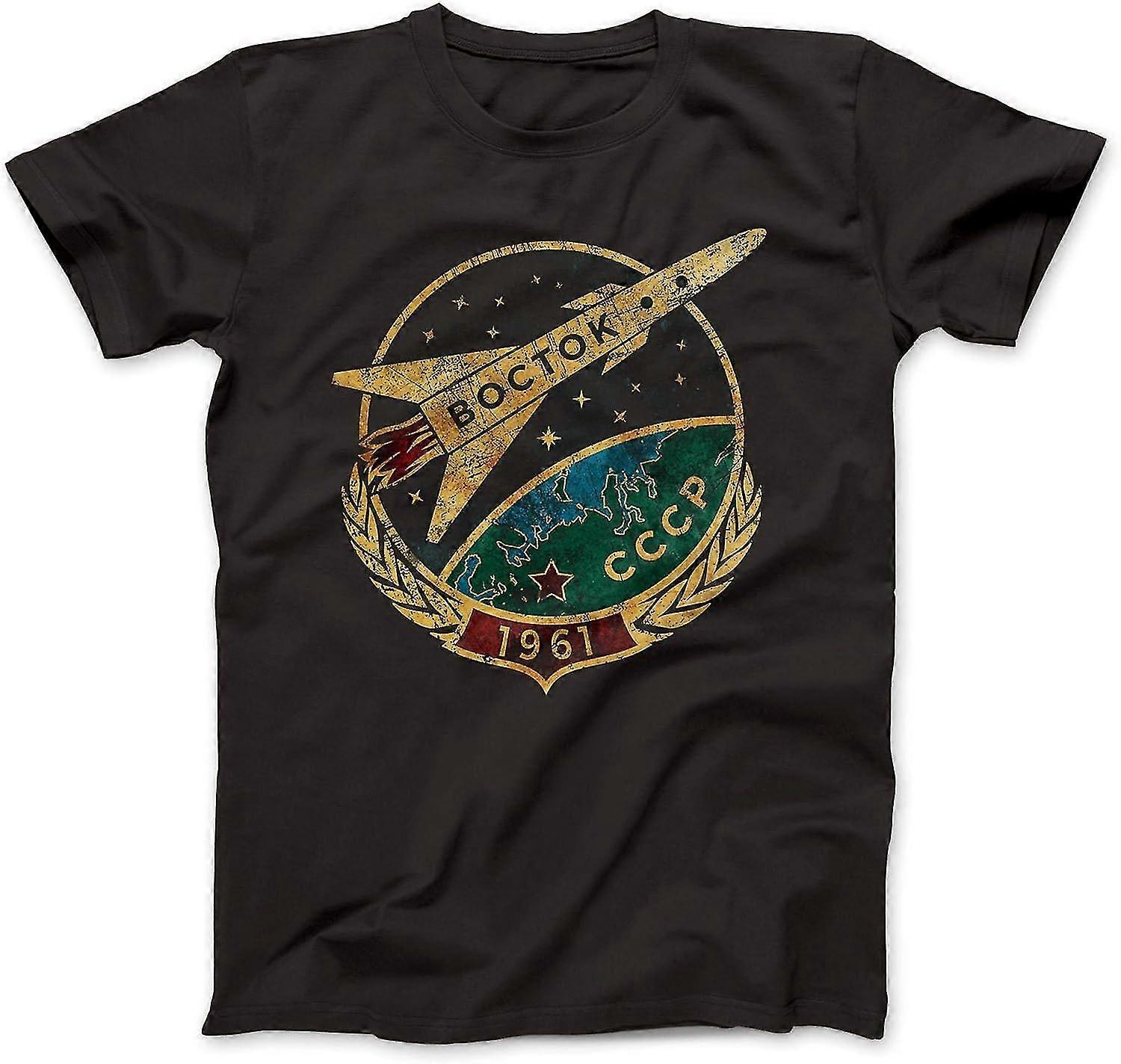 CCCP Soviet Vostok T-Shirt Coton Artisanat robuste