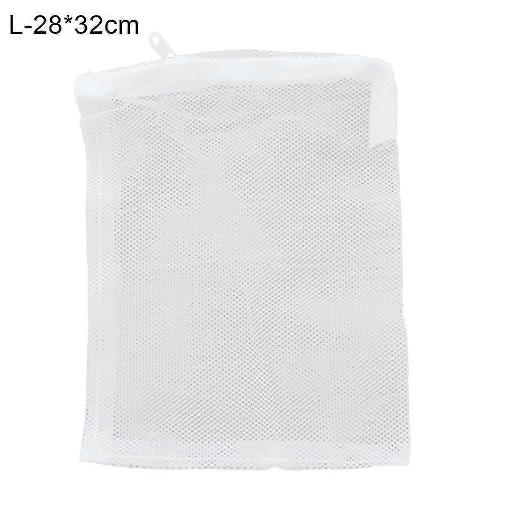 Aquarium Filter Mesh Net Bag Fish Tank Pond Filtration Media Zippered Pouch