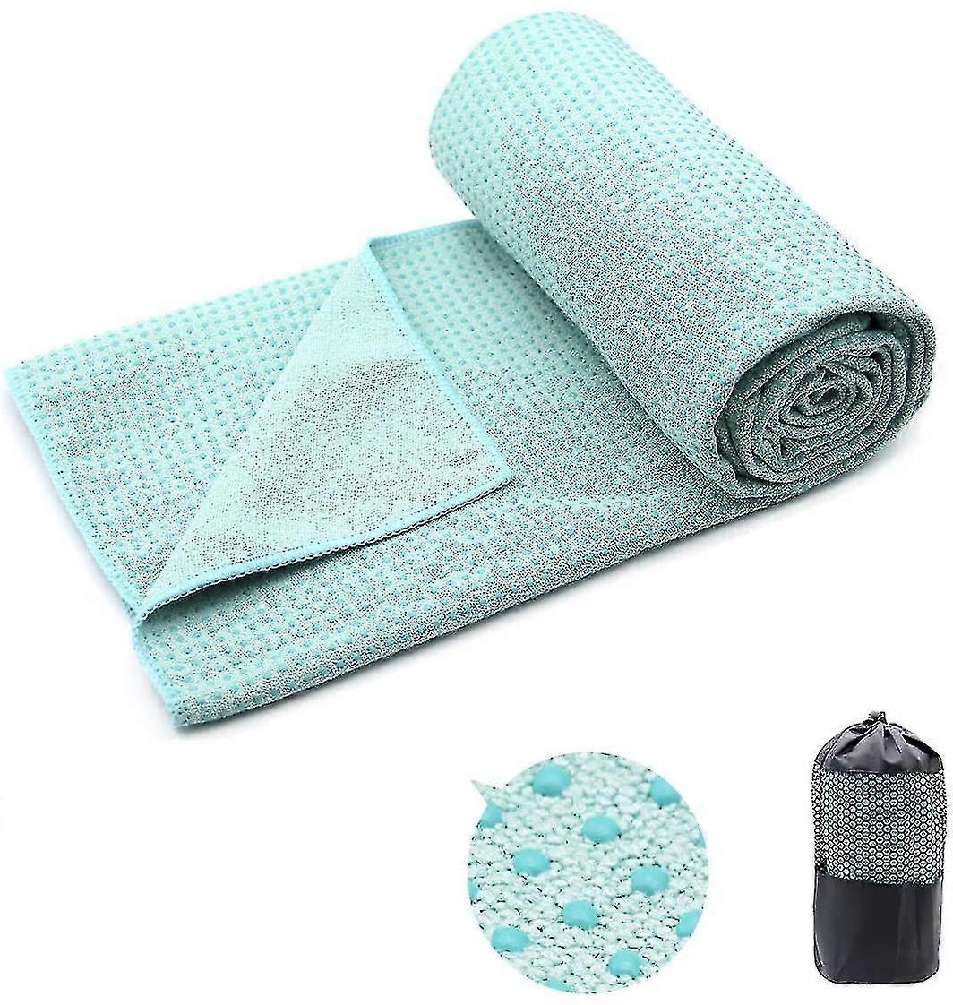Yoga Towel,hot Yoga Mat Towel - Sweat Absorbent Non-slip For Hot