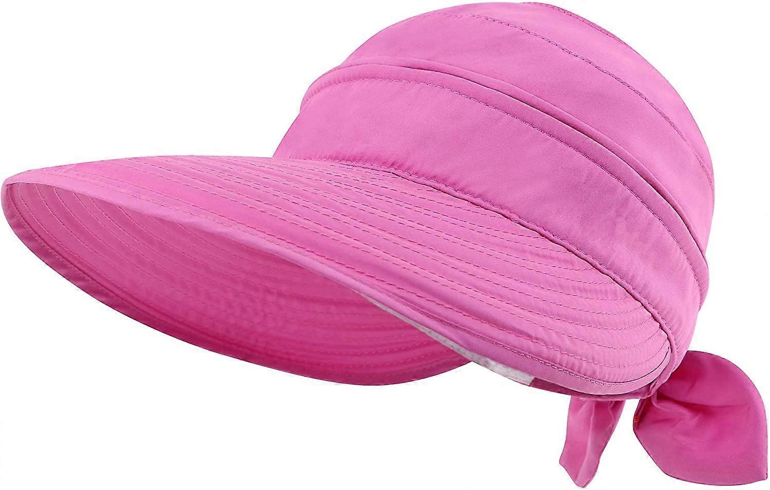 Hatte Til Kvinders Visir Af Solbeskyttelse Strand