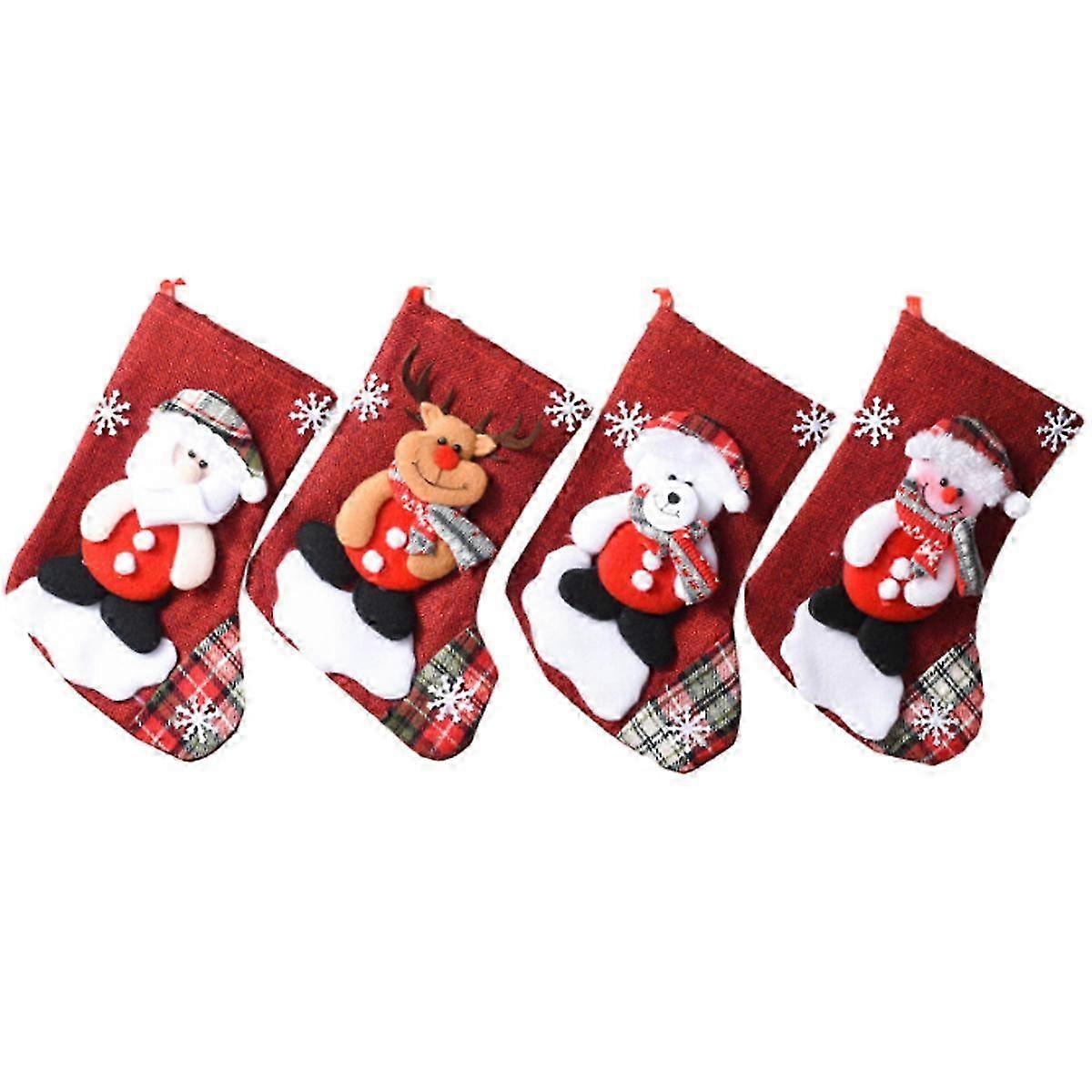 Warm, thick, soft wool stocking stocking for Christmas