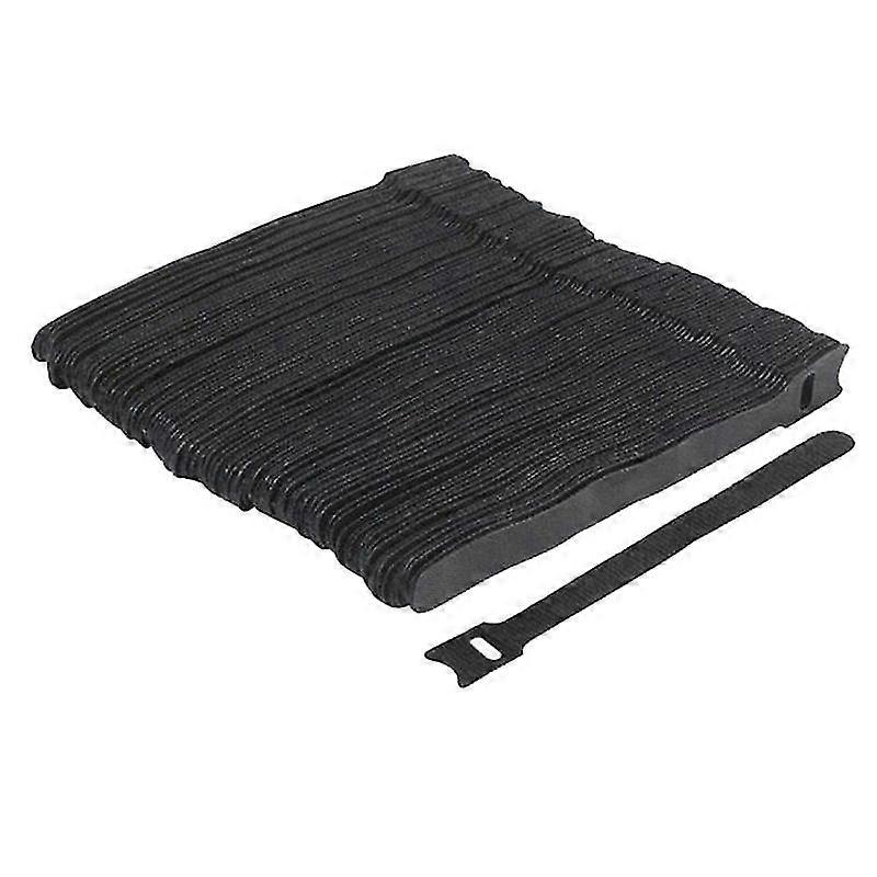 100Pcs Cable Tie Wire Reusable Cord Organizer Wire 15X1.2cm Computer Data Cable Tie Straps