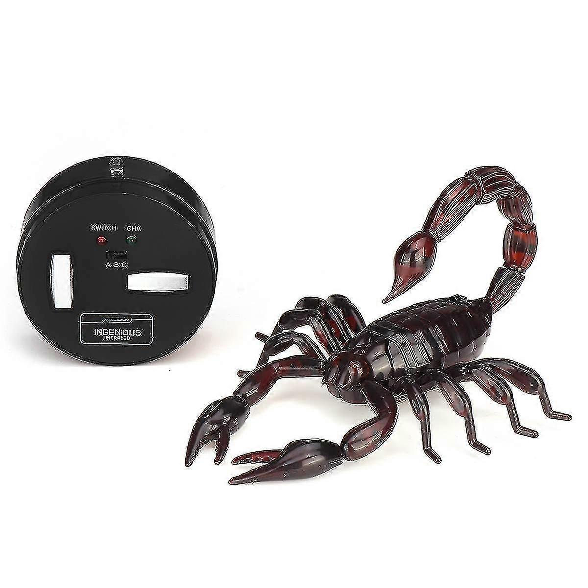 Rc Electric Scorpion Remote Control Smart Animal Model Rc Simulation Scorpion Robotic Radio Insect Prank Toys Child Gifts_s