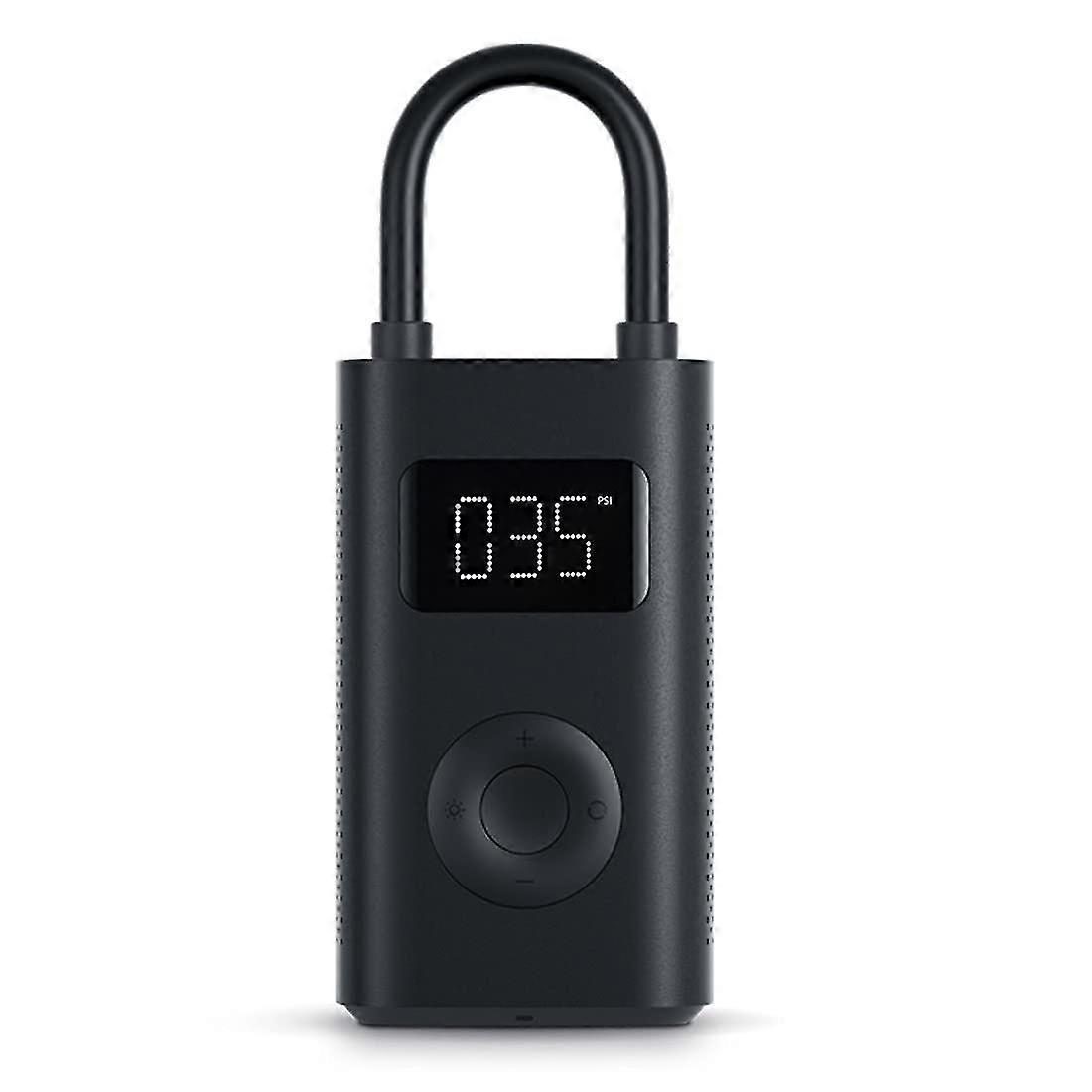 Mini Digital Portable Air Compressor, 1s LED-Lampe-Auto-Reifen-Inflator, Elektrofahrradpumpe, 2000mAh Typ-C-Ladung 150psi