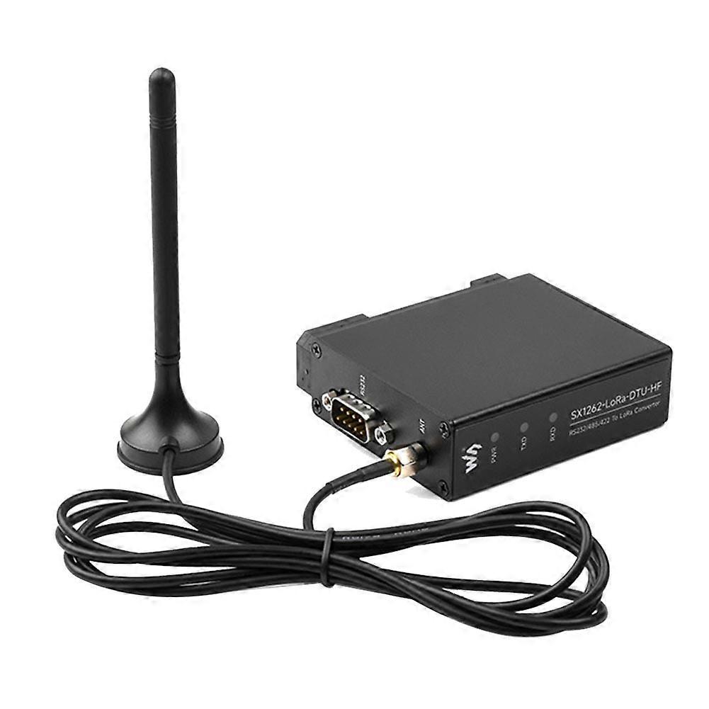 SX1262-LoRa-DTU-HF 850-930MHz Rail de guidage Terminal de transmission de données LoRa DTU RS232 / RS485 / RS422 vers LoRa pour Sub GHz HF