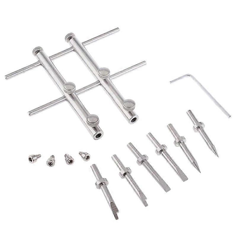 Lens Spanner Wrench Repair Open Tool Ring Remover Stainless Steel With Three Set Driver For Dslr Camera Repair Screwdriver