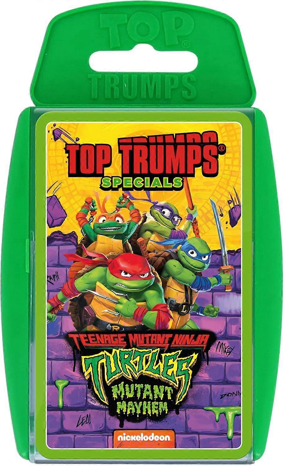 TMNT Top Trumps Specials Dedicated Card Game