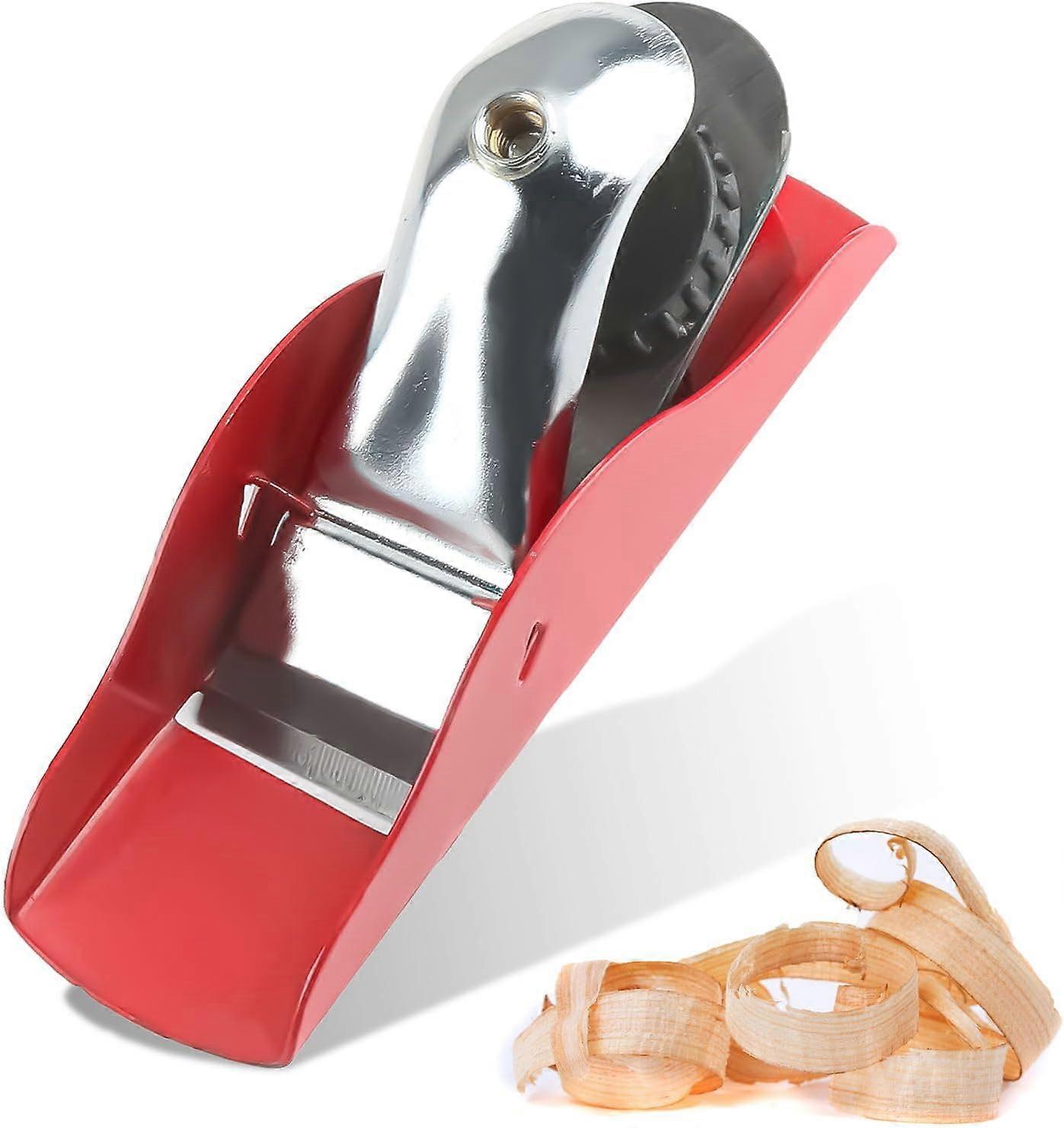 Mini Carpentry Hand Planer, Small Compact Lightweight Manually Adjustable Wood Planer, Practical Planer Tool for Wood Crafts, Suitable for Processing 