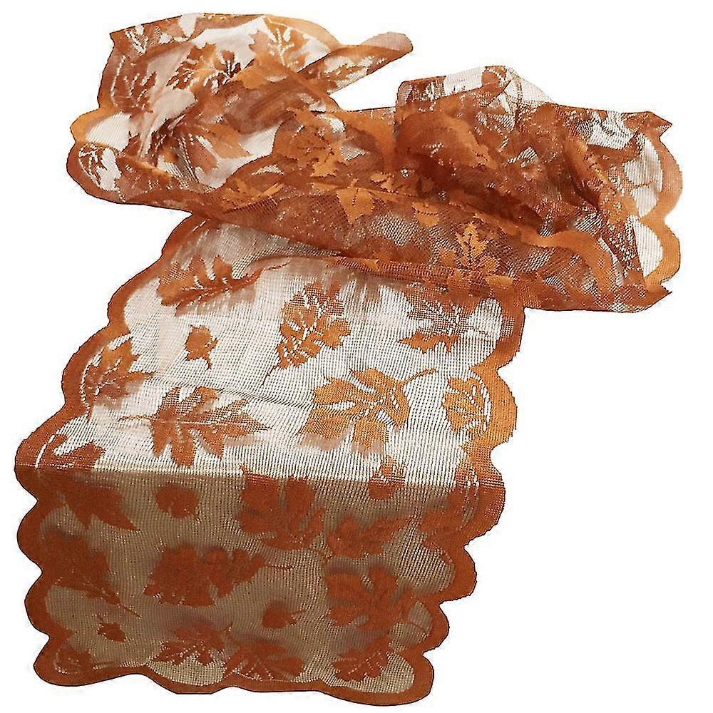 Maple Leaf Lace Table Runner Perfect For Fall Dinner Parties Restaurant Decor