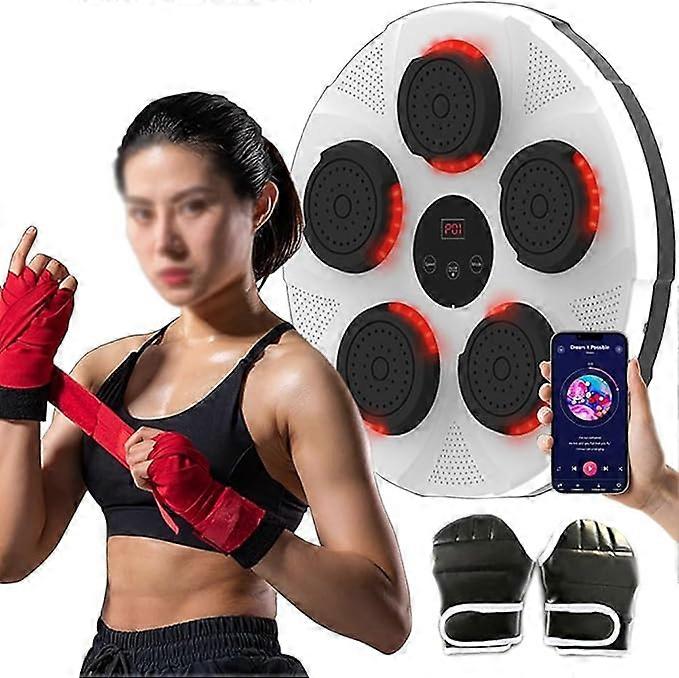 Smart Music Boxing Machine A Parete Pad Di Boxe Elettronico Bambini/Adulti, 100% Nuovo