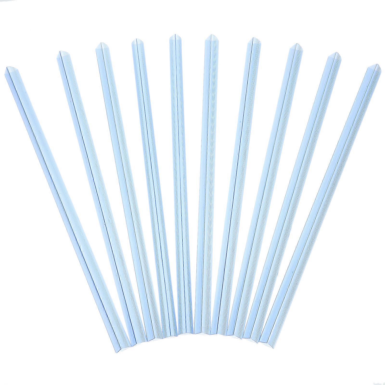 20pcs Reusable Slide Binders Bookbinding Book Clips Plastic Slide Binders Book Binders Bar for Binding