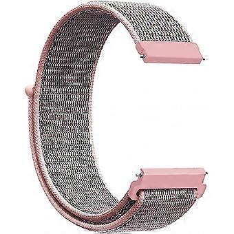 Reemplazo de la banda del reloj inteligente para niños, banda de reloj de nylon transpirable de 20 mm con pines de liberación rápida, correa de reloj ajustable compatible con Samsung Galaxy Wat