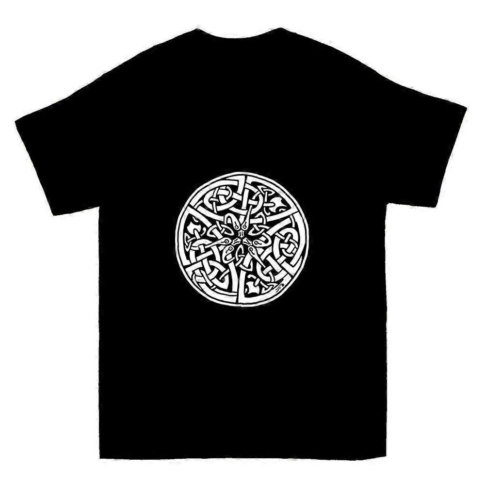 Celtic Art Snake Pattern Book Of Kells T-shirt