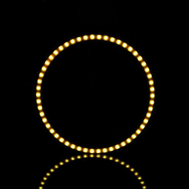2PC Car Led Halo Ring Angel Eyes for Automotive Motorcycle Circular Led Light Ring DRL Daytime Running Headlight 60mm 70mm 80mm