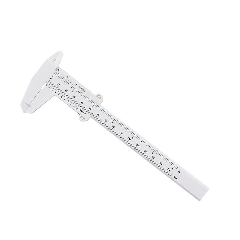 Double Scale Sliding Gauge Eyebrow Ruler Tattoo Permanent Makeup Caliper Tools