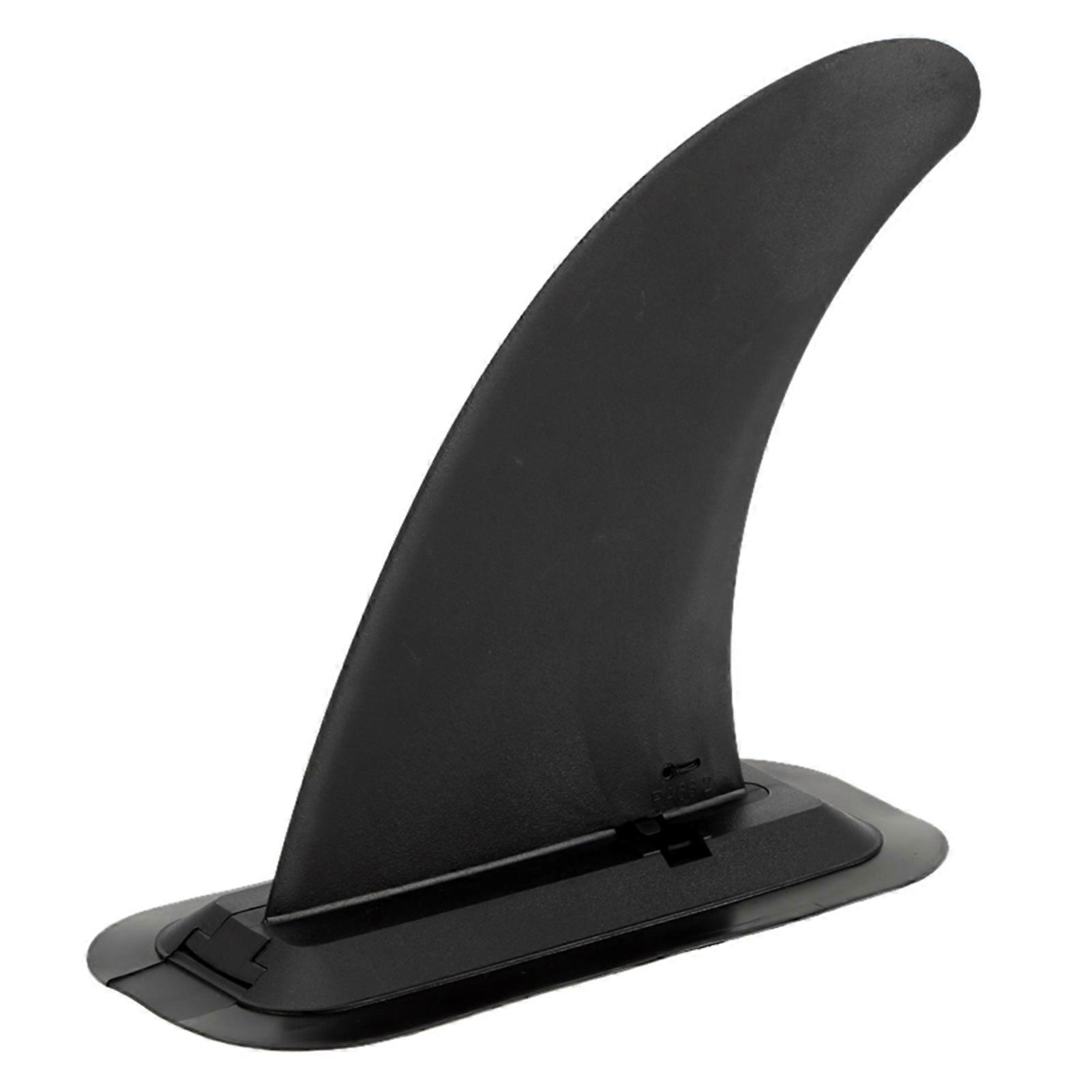 1pc Black Large Size Kayak Skeg Tracking Fin Integral Fin for Canoe Boat