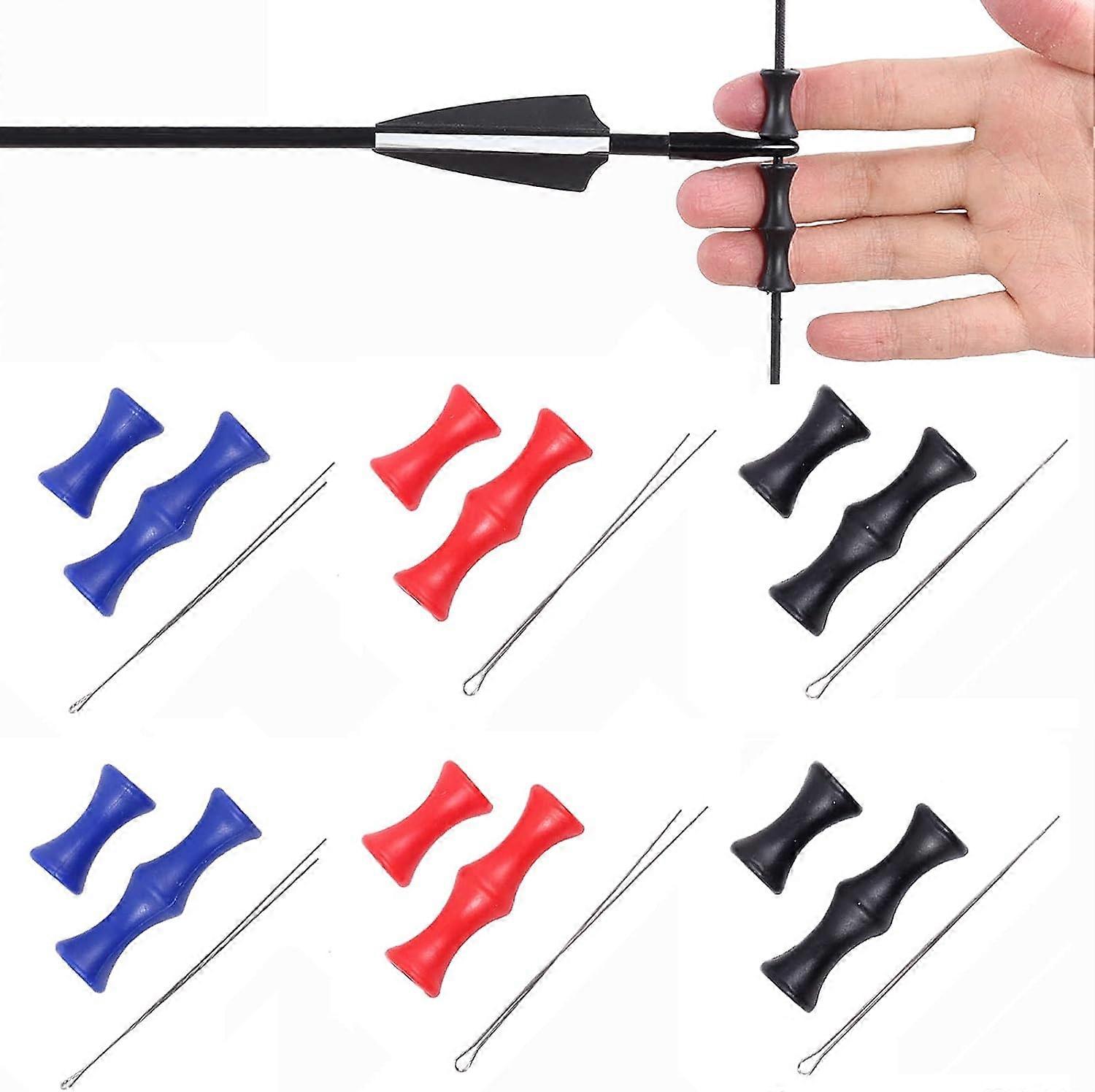 Archery Finger, Archery Finger Protector, Silicone Archery Fingers, Shooting Hunting Bow Strings Protective Finger Guards