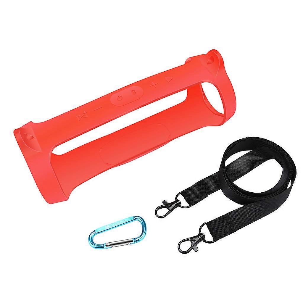 Durable Soft Silicone for Case forCharge 4 Speaker Protective Carrying Cases