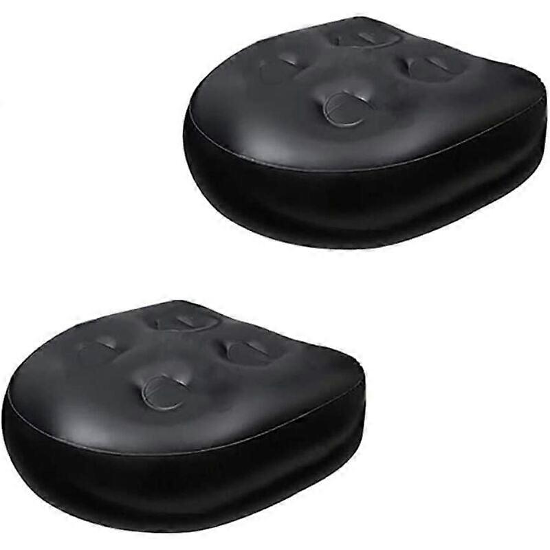 2 stk jacuzzi spa-seter, multifunksjonelle oppblåsbare vanntette badeputer