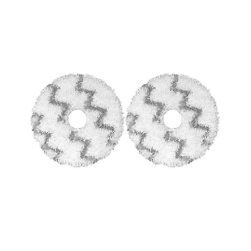 2pcs Washable Mop Cloths For Xiaomi Roidmi Eva Self-cleaning Robot