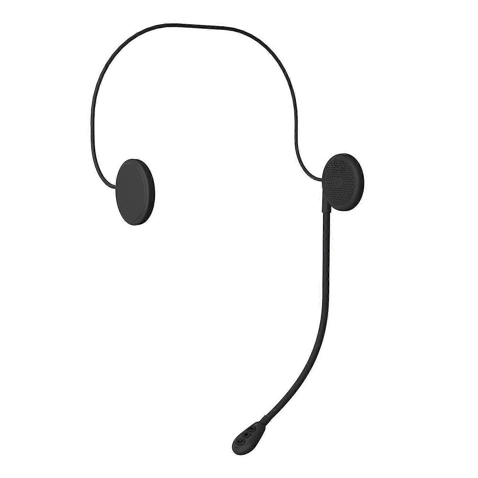 Motorcycle Helmet Bluetooth-compatible Headset Earphone Thin Earpiece with Hands-Free Call