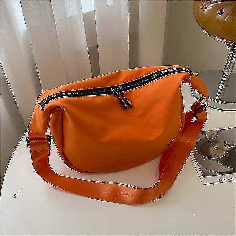 2023 Borsa a tracolla in tela per le donne Nuova borsa a tracolla per studenti in stile coreano semplice Hobos con tracolla regolabile